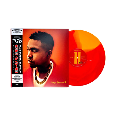 Nas - King'S Disease Ii - Import Red & Tangerine Vinyl 2 LP Record