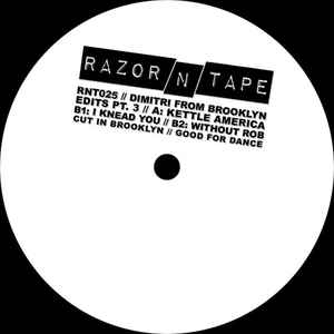 Dimitri From Brooklyn - Dimitri From Brooklyn Edits Pt.3 - Import Vinyl 12 inch Record
