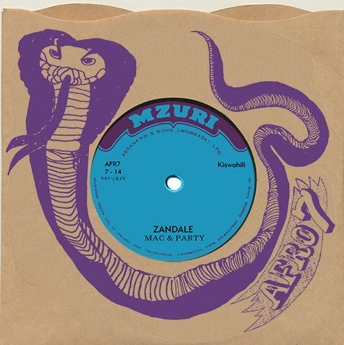 Mac & Party - Zandale / Kiss To Kiss - Import Vinyl 7" Single Record