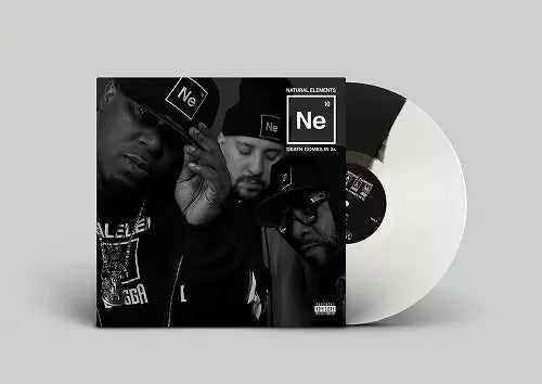 Natural Elements (Mr.Voodoo, L-Swift, A Butta) - Death Comes In 3S - Import LP Record