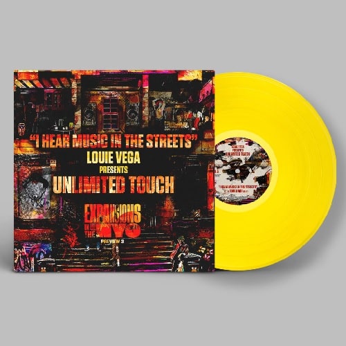 Louie Vega - I Hear Music In The Streets (Yellow Vinyl Repress) Feat Unlimited Touch - Import Vinyl 12 inch Record