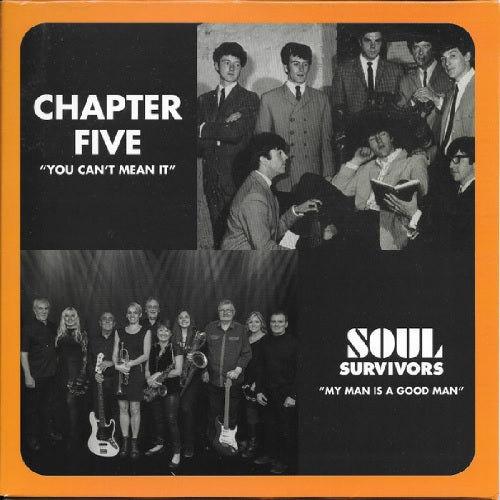 Chapter Five / Soul Survivors - You Can'T Mean It / My Man Is A Good Man - Import Vinyl 7 inch Single Record