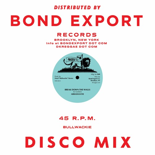 Abbashantie - Break Down The Walls - Import Vinyl 12 inch Record