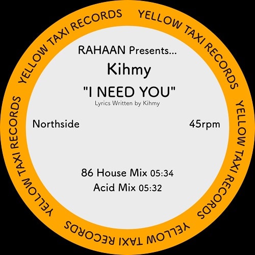 Rahaan - Rahaan Presents Kihmy "I Need You" - Import Vinyl 12 inch Record