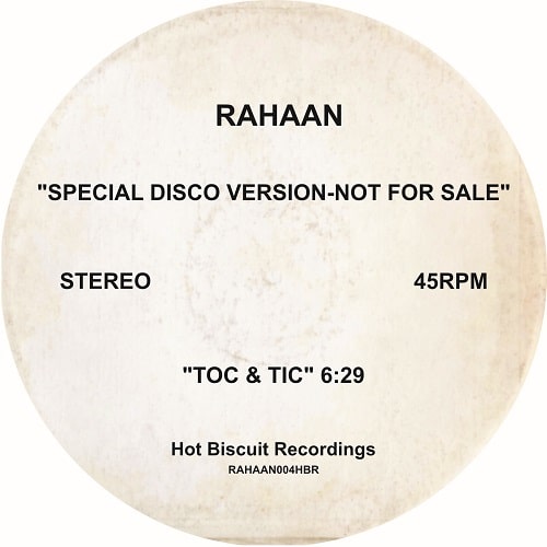 Rahaan - Toc & Tic/Feeling Good - Import Vinyl 12 inch Record