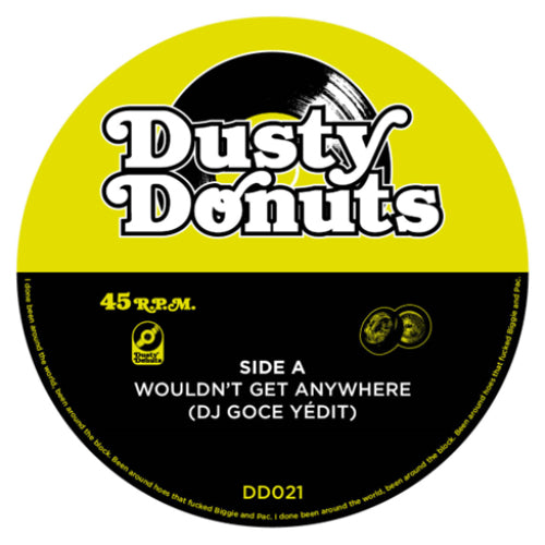 Dj Goce - Wouldn'T Get Anywhere / All These Problems - Import Vinyl 7 inch Single Record