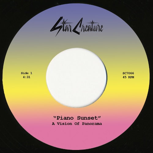 Vision Of Panorama - Piano Sunset / Lost In Palms - Import Vinyl 7 inch Single Record