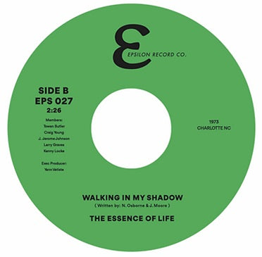 Essence Of Life - You'Re An Angel / Walking In My Shadow - Import Vinyl 7 inch Single Record