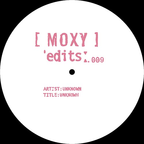 Moxy Edits - Moxy Edits 008 & 009 - Import Vinyl 12 inch Record