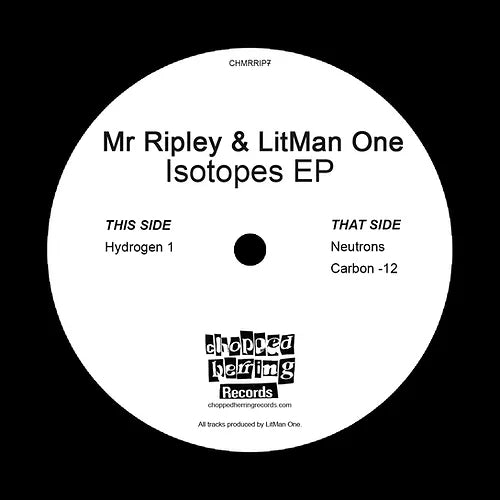 Mr Ripley & Litman One - Isotopes Ep - Import Vinyl 7" Single Record