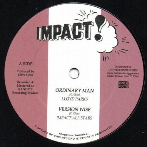 Lloyd Parks - Ordinary Man - Import Vinyl 10 inch Record
