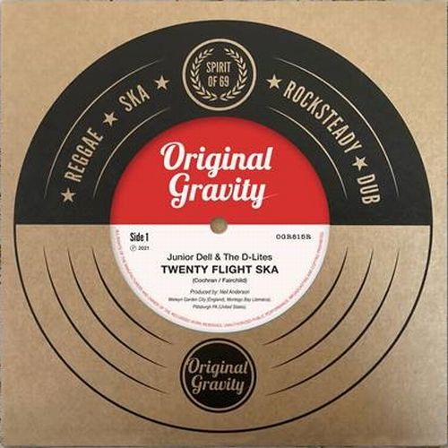 Junior Dell & The D-Lites - Twenty Flight Ska - Import Vinyl 7" Single Record