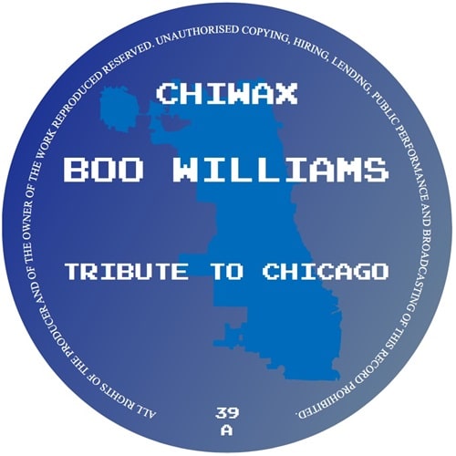 Boo Williams - Tribute To Chicago - Import Vinyl 12 Inch Record