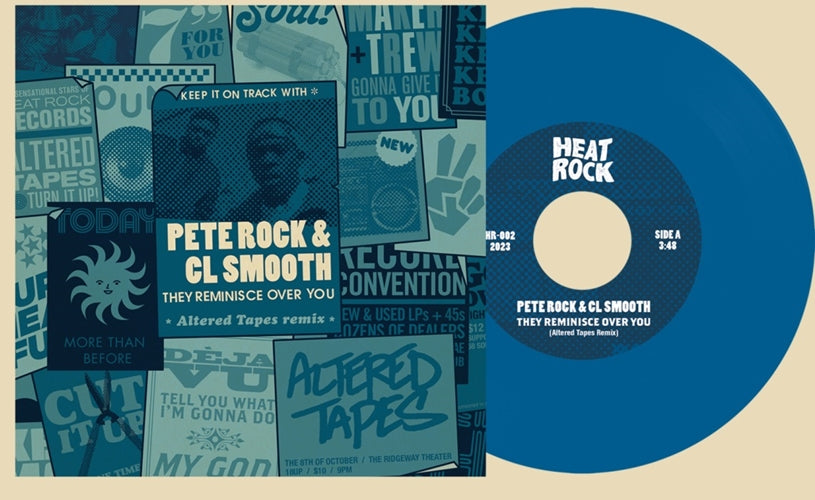 Pete Rock & C.L. Smooth - They Reminisce Over You - Import Vinyl 7" Single Record