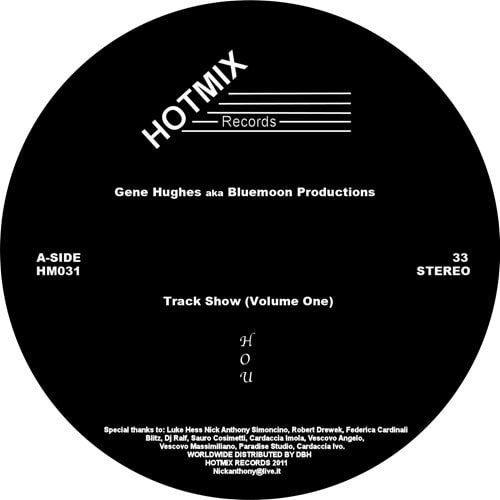 Bluemoon Productions - Track Show (Volume One) - Import 12inch Record