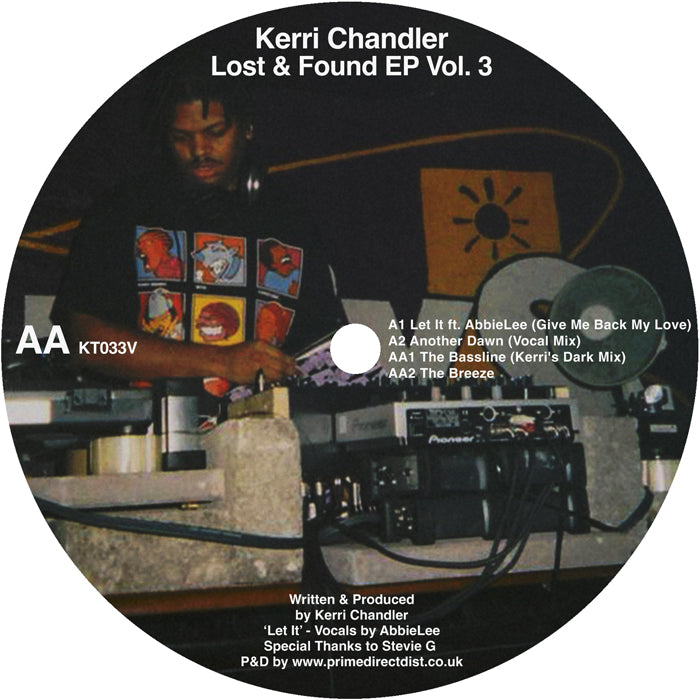 Kerri Chandler - Lost & Found Ep Vol.3 - Import Vinyl 12inch Record