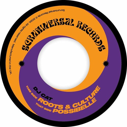 Dj Cat - Roots & Culture / Possibelle - Import Vinyl 7inch Record