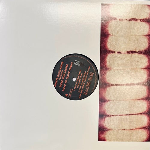 Jephte Guillaume - Sove Yo (Save Them) Feat Duke Guillaume - Import Vinyl 12 Inch Record