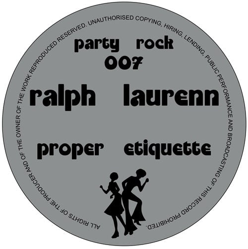 Ralph Laurenn - Proper Etiquette - Import12 inch Record