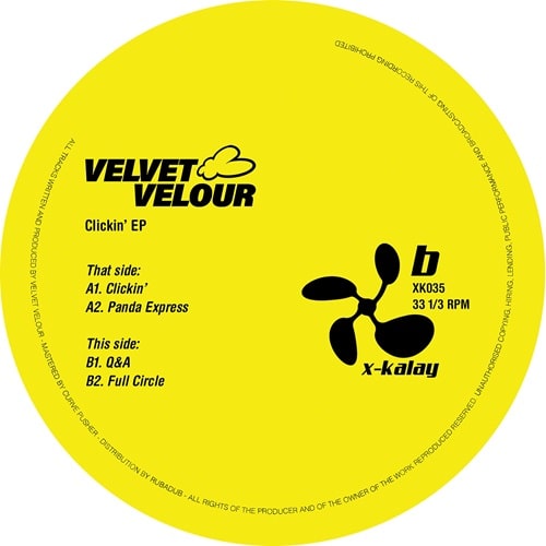 Velvet Velour - Clickin’ Ep - Import Vinyl 12 inch Record