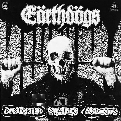 Earthdogs - Distorted Static Addicts - Import Vinyl 7 Inch Single Record