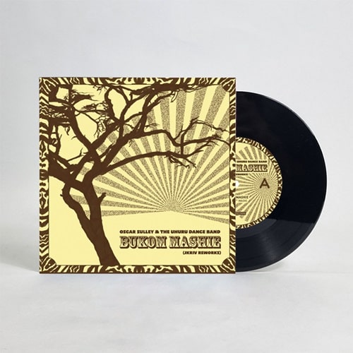 Oscar Sulley & The Uhuru Dance Band - Bukom Mashie (Jkriv Reworks) - Import Vinyl 7inch Single Record