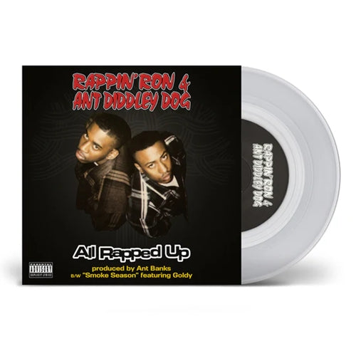 Rappin' Ron & Ant Diddley Dog - All Rapped Up - Import Vinyl 7 inch Shingle Record