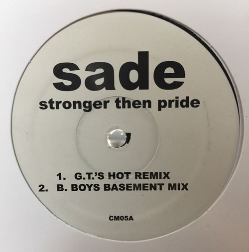 Sade - Love Is Stronger Than Pride (House Mixes) - Import Vinyl 12 Inch Record
