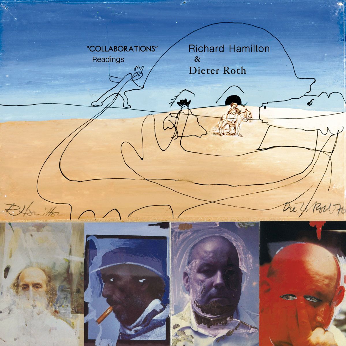 Richard Hamilton & Dieter Roth - Collaborations Readings - Import Vinyl 2 LP Record
