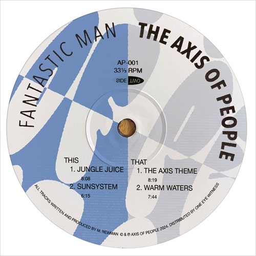 Fantastic Man - The Axis Of People - Import Vinyl 12 inch Record
