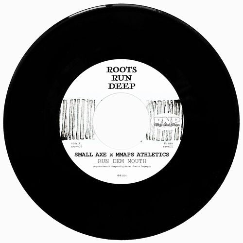 Small Axe X Mmaps Athletics - Run Dem Mouth - Import Vinyl 7 inch Sjngle Record