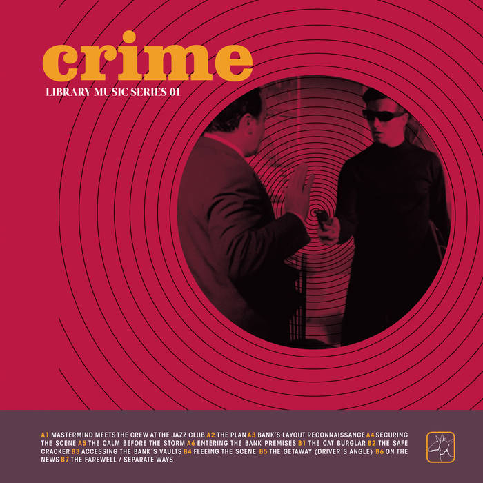 Larry Manteca - Library Music Series 01 / Crime - Import Vinyl LP Record