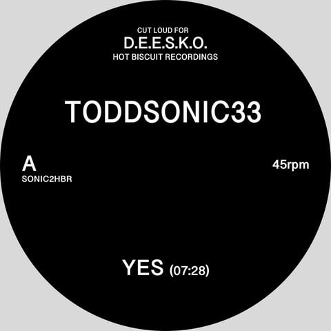 Toddsonic33 - Yes Ep - Import Vinyl 12 inch Record