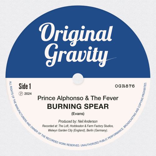 Prince Alphonso & The Fever - Burning Spear - Import 7 inch Single Record