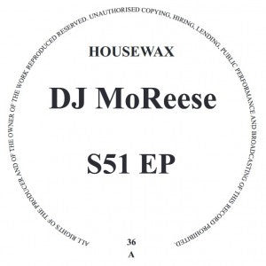 Dj Moreese - S51 Ep - Import Vinyl 12 Inch Record