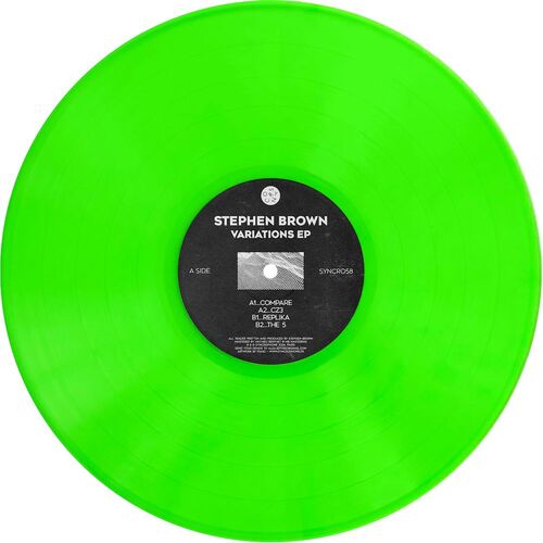 Stephen Brown - Variations Ep - Import Vinyl 12 Inch Record