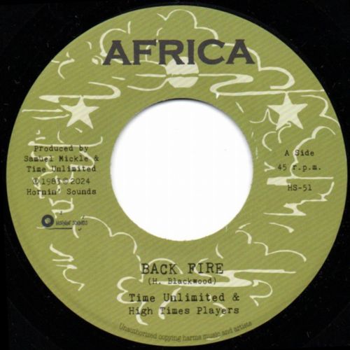 Time Unlimited - Back Fire - Import Vinyl 7 Inch Single Record