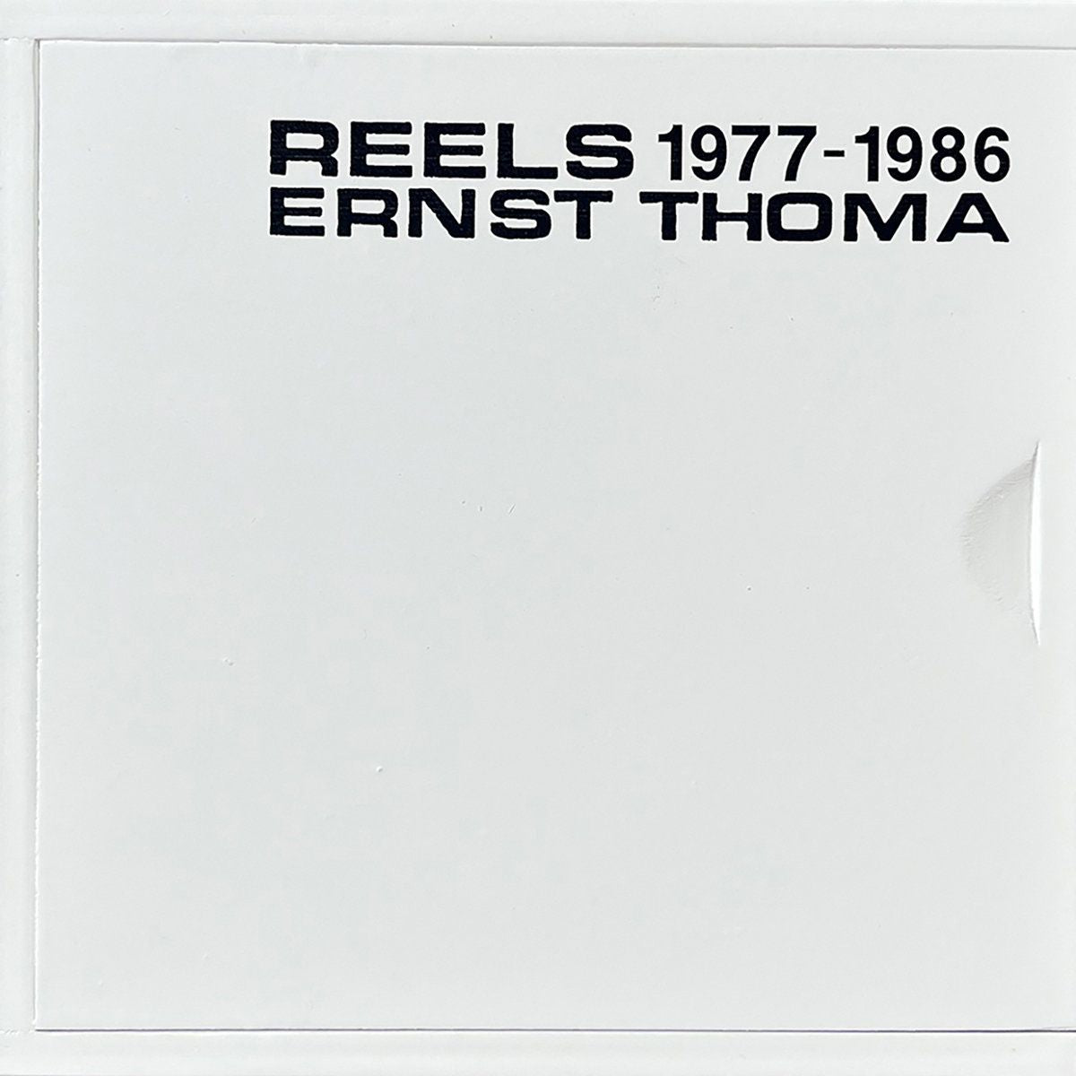 Ernst Thoma - Reels 1977 - 1986 - Import14 CD