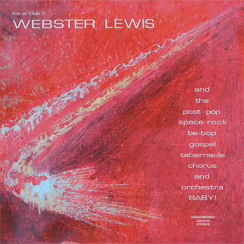 Webster Lewis - Live At Club 7 - Import4 LP Record