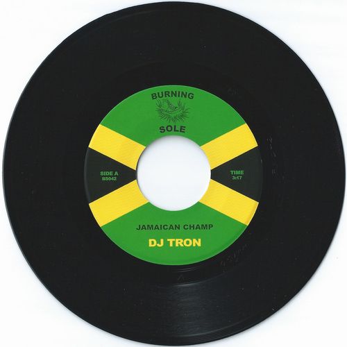 Dj Tron - Jamaican Champ - Import7 inch Single Record