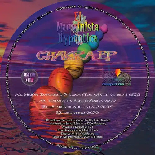 El Maquinista Hypnotica - Chakra Ep - Import Vinyl 12 inch Record