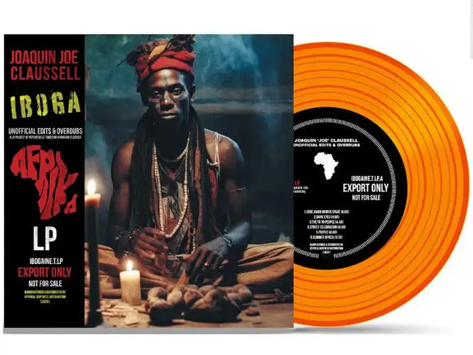 Joaquin Joe Claussell - Iboga Unofficial Edits & Overdubs - Import Orange Colour Lp Vinyl LP Record