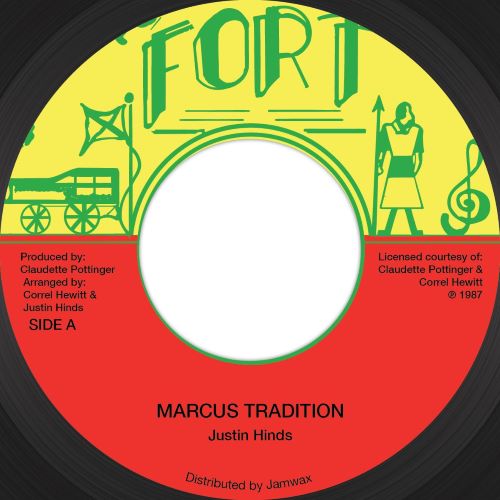 Justin Hinds - Marcus Tradition - Import Vinyl 7 inch Single Record