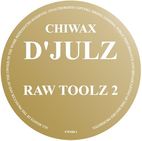 D'Julz - Raw Toolz 2 - Import Vinyl 12 inch Record