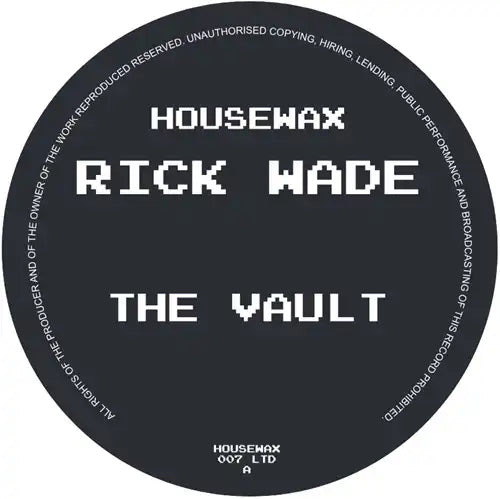 Rick Wade - Vault - Import Vinyl 12inch Record
