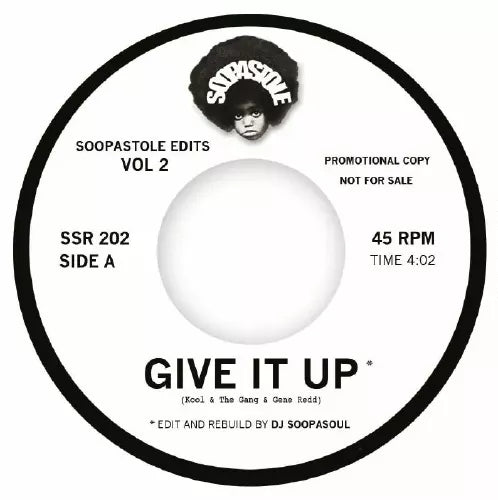 Kool And The Gang - Kool & The Gang - Give It Up ( Dj Soopasoul Edit ) - Import Vinyl 7 inch Single Record
