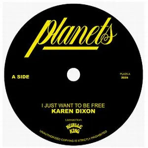 Karen Dixon - I Just Want To Be Free - Import Vinyl 7 inch Single Record