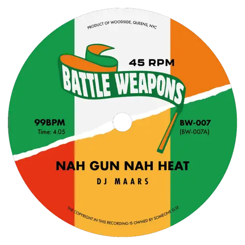 V.A. (Battle Weapons) - Nah Gun Nah Heat / Feel Like Standing - Import Vinyl 7 inch Single Record