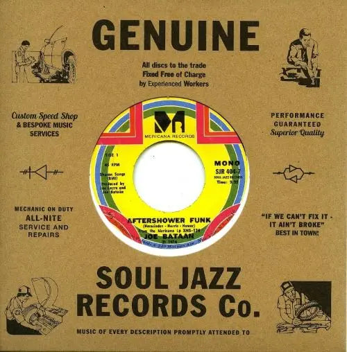 Joe Bataan - Aftershower Funk / Fin - Import Vinyl 7 inch Single Record