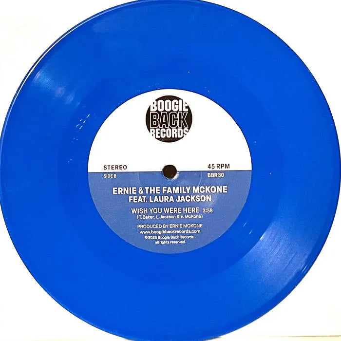 Ernie & The Family Mckone Feat. Laura Jackson - That Girl / Wish You Were Here - Import Color Vinyl 7 inch Single Record